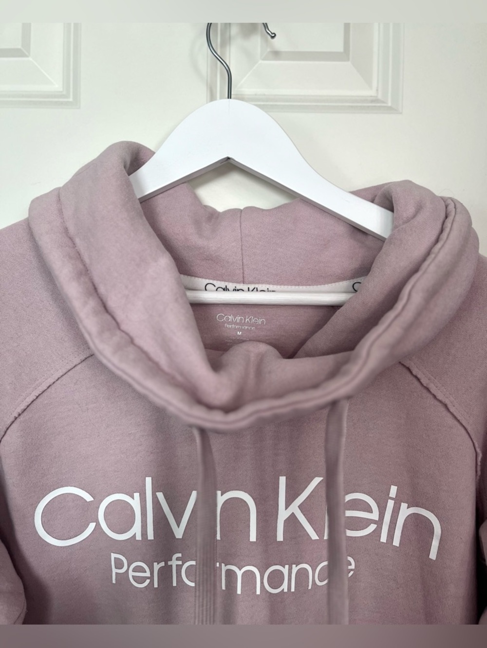 Calvin Klein Performance Cowl Neck Sweatshirt NWOT - Picture 3 of 3